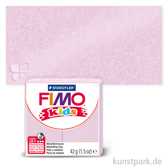 Artikelbild 1 des Artikels “FIMO Kids Knete 42 g Einzelfarbe | Perlglanz rosa“