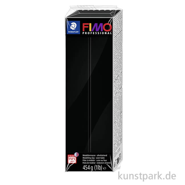 Artikelbild 1 des Artikels “FIMO Professional Einzelfarbe Schwarz 454 g “