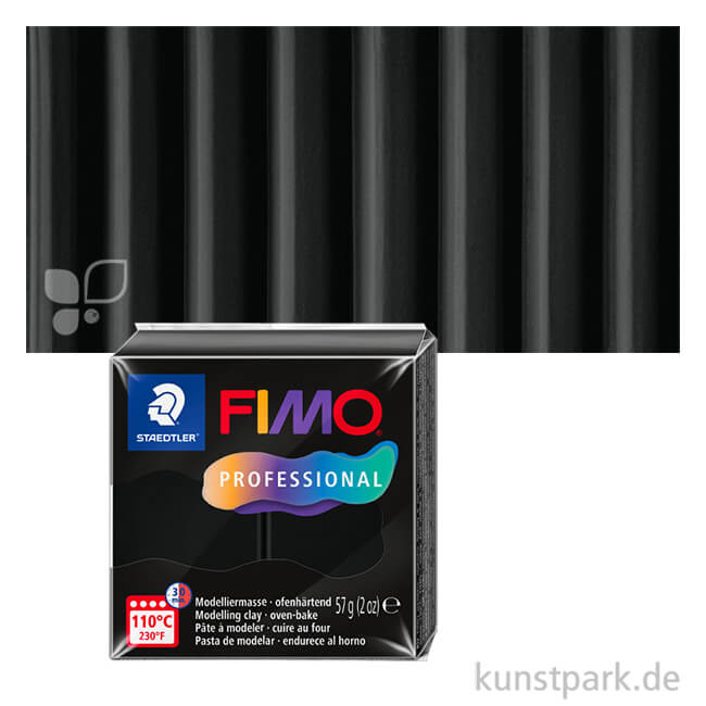 Artikelbild 1 des Artikels “FIMO Professional Modelliermasse 57 g | Schwarz“
