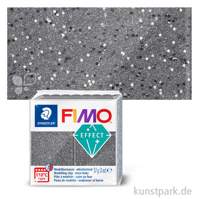 Artikelbild 1 des Artikels “FIMO Steinfarben Effekt 57 g Granit Grau“