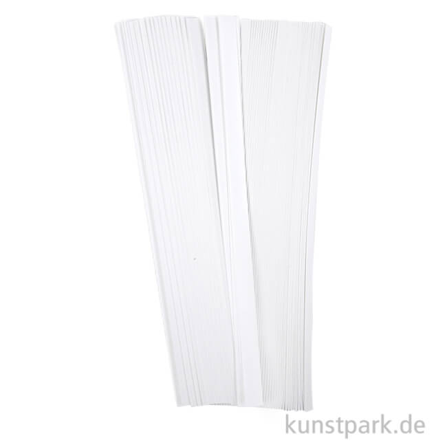 Artikelbild 1 des Artikels “Flechtstreifen für Fröbelsterne - Weiß 10 mm - 500 Stück“