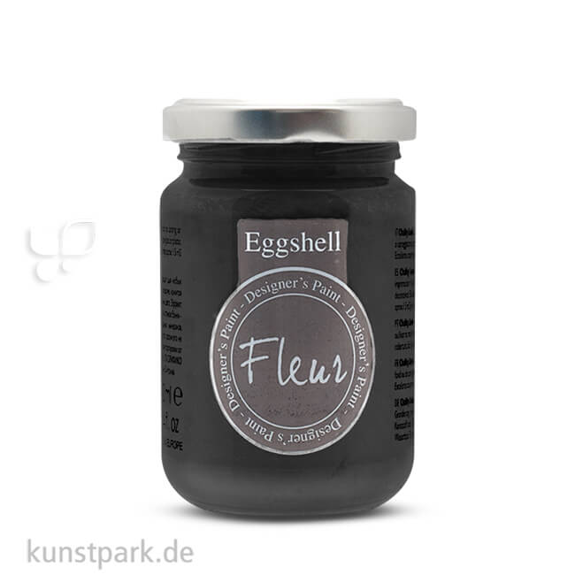 Artikelbild 1 des Artikels “FLEUR Eggshell 130 ml Einzelfarbe | Black“