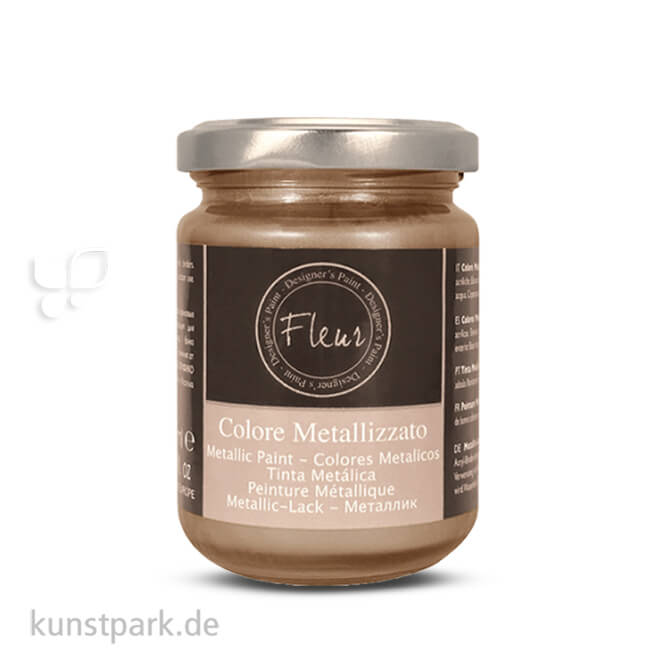 Artikelbild 1 des Artikels “FLEUR Metallic 130 ml Einzelfarbe | Jet Set Bronze“
