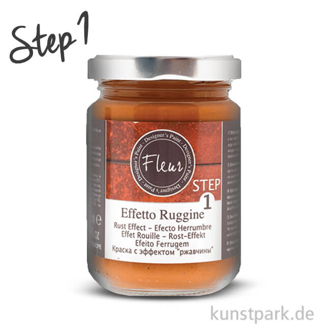 Artikelbild 1 des Artikels “FLEUR Rusty Effekt Step 1, 130 ml “