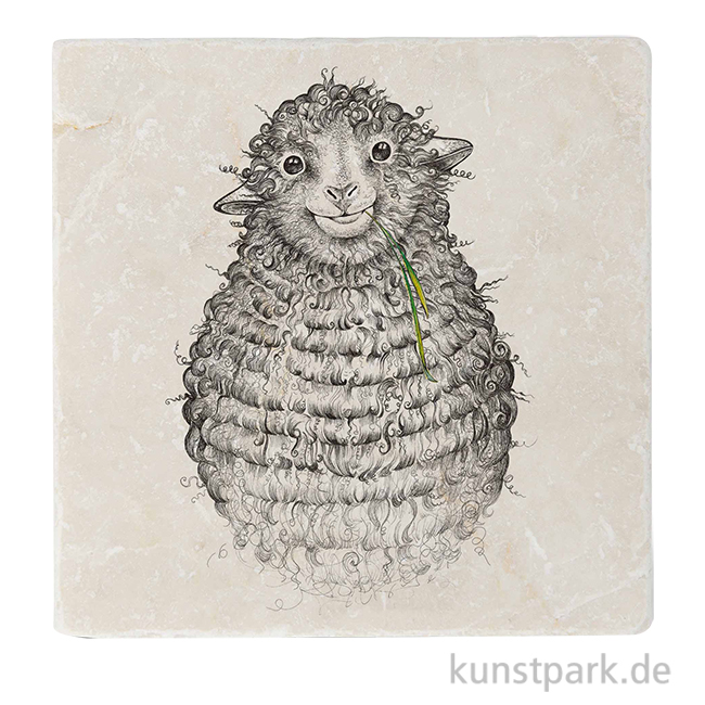 Artikelbild 1 des Artikels “Fliesenuntersetzer - Wollfried, 10 x 10 cm “