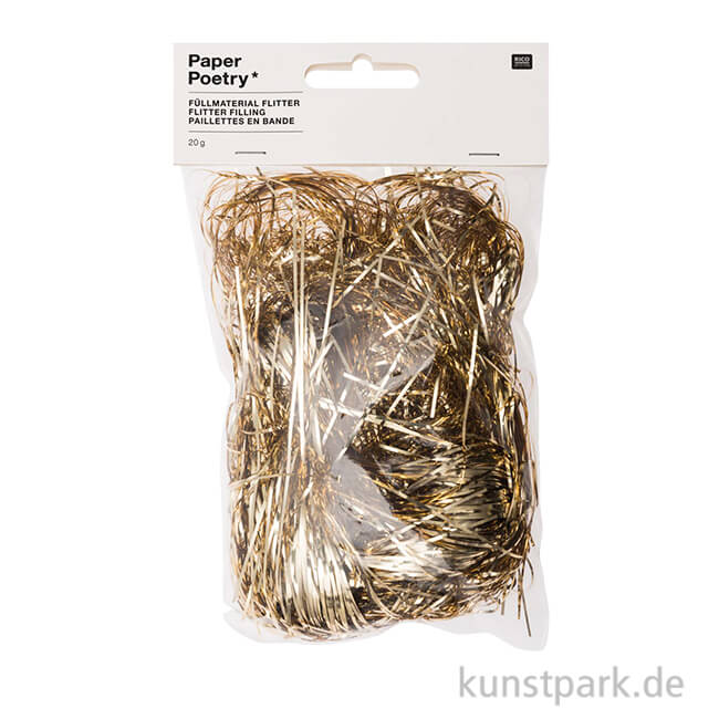 Artikelbild 1 des Artikels “Flitter Füllmaterial - Gold, 20g “