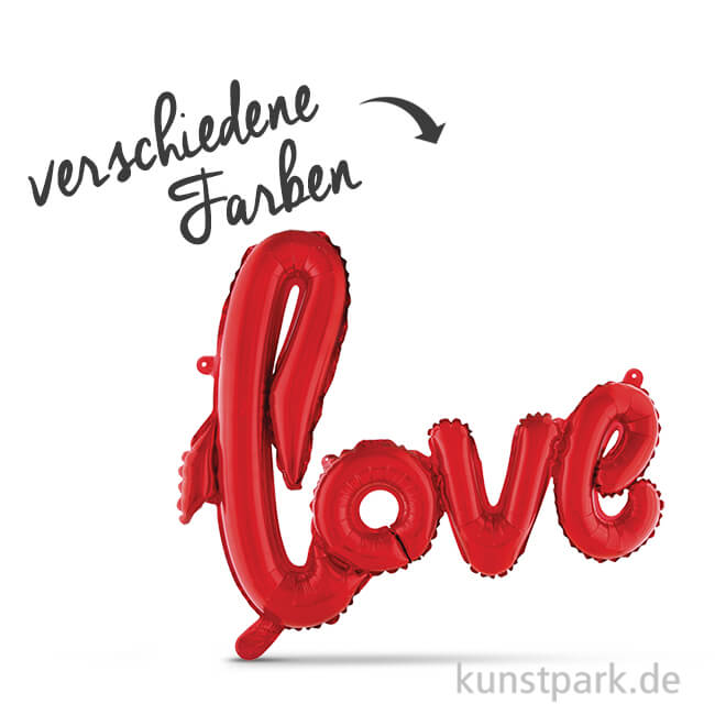 Artikelbild 1 des Artikels “Folienballon LOVE, 100x68 cm “