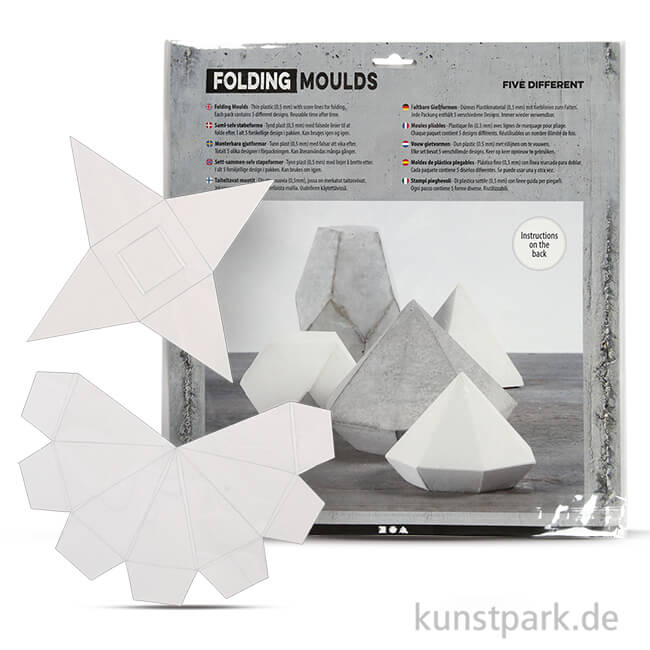 Artikelbild 1 des Artikels “Form-Matten geometrische Figuren, 6-13 cm, 5 Stück “