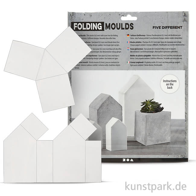 Artikelbild 1 des Artikels “Form-Matten Häuser und Dreiecke, 6-14,5 cm, 5 Stück “
