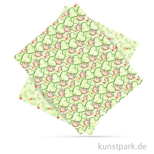 Artikelbild 1 des Artikels “Fotokarton - Faultier 2, DIN A4, 300 g “