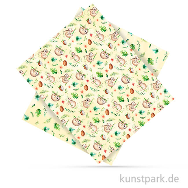 Artikelbild 1 des Artikels “Fotokarton - Faultier 3, DIN A4, 300 g “