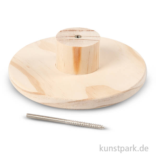 Artikelbild 1 des Artikels “Garderobenknauf aus Holz - Kreis 15 cm“