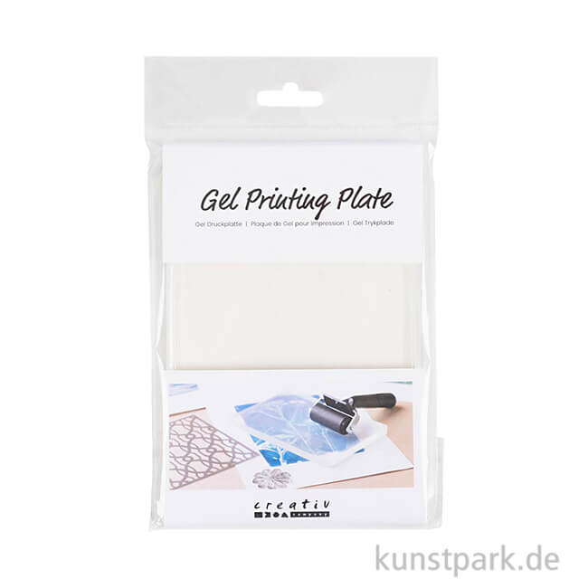 Artikelbild 1 des Artikels “Gel Druckplatte, Transparent, 12,7 x 17,8 x 1 cm “