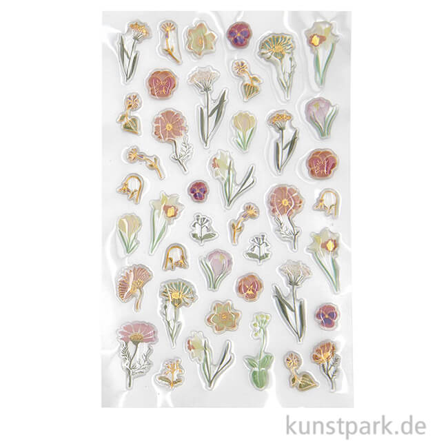 Artikelbild 1 des Artikels “Gelsticker - Futschikato, Blumen, 41 Aufkleber “