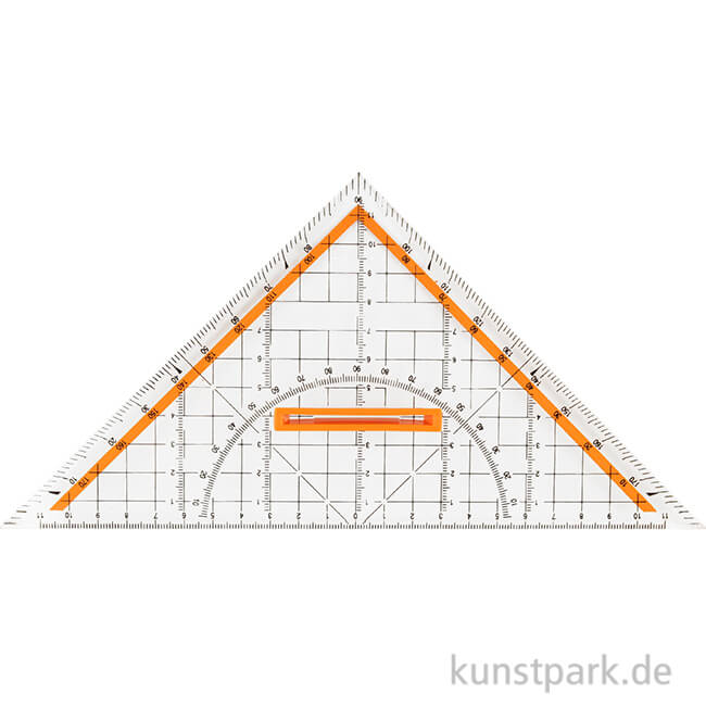 Artikelbild 1 des Artikels “Geodreieck Kunststoff mit abnehmbaren Griff, 22 cm “
