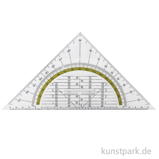 Artikelbild 1 des Artikels “Geodreieck Kunststoff mit Griff, 22 cm “