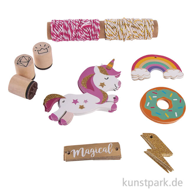 Artikelbild 1 des Artikels “Geschenkanhänger-Set - Unicorn “