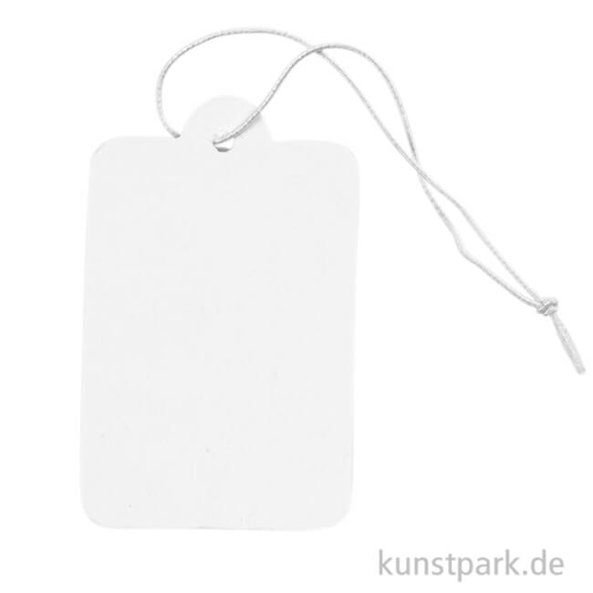 Artikelbild 1 des Artikels “Geschenkanhänger aus starker Pappe - weiß, 100 Stück “