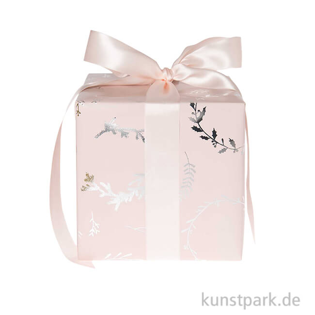 Artikelbild 1 des Artikels “Geschenkpapier - Nostalgic Pastell, Rosa, Kränze, 200 x 70 cm “