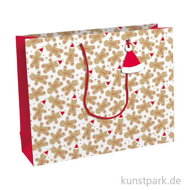Artikelbild 1 des Artikels “Geschenktasche Lebkuchen, Kraft, 37,3 x 11,8 x 27,5 cm “