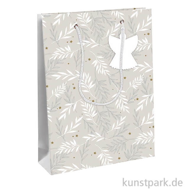 Artikelbild 1 des Artikels “Geschenktasche Naturel mit Geschenkanhänger, 26,5 x 14 x 33 cm “