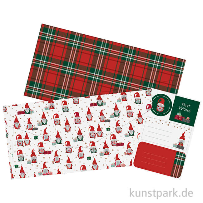 Artikelbild 1 des Artikels “Geschenkumschläge Set, Weihnachten Traditionell, 11 x 22 cm “