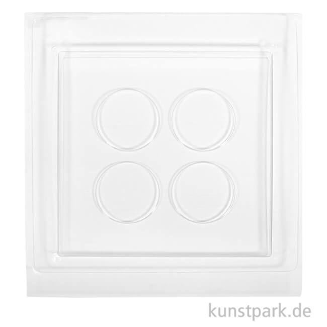 Artikelbild 1 des Artikels “Gießform - Dekoplatte mit 4 Aussparungen, 25 x 25 x 2 cm “