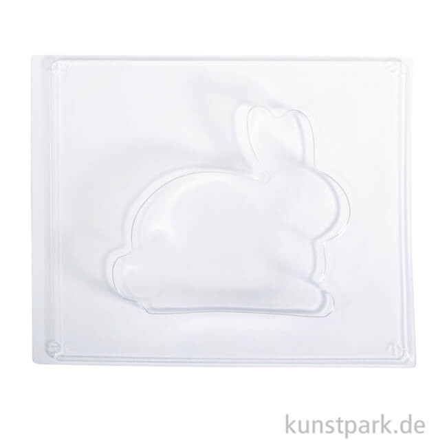 Artikelbild 1 des Artikels “Gießform Hase seitlich, Größe 15x13x3 cm “