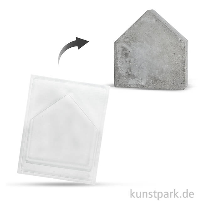 Artikelbild 1 des Artikels “Gießform - Haus, Tiefe 4 cm “