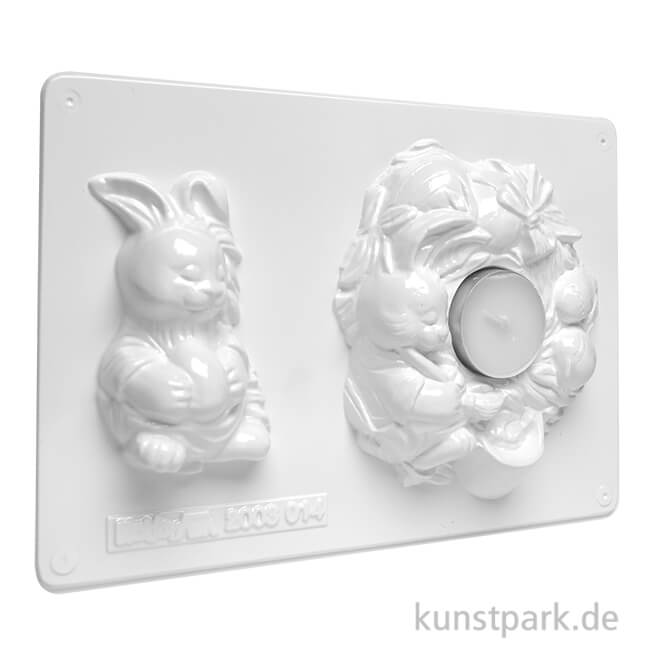 Artikelbild 1 des Artikels “Gießform - Kerzenhalter, Hase “