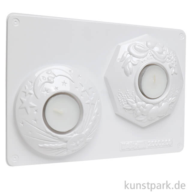 Artikelbild 1 des Artikels “Gießform - Kerzenhalter, Himmel + Floral “