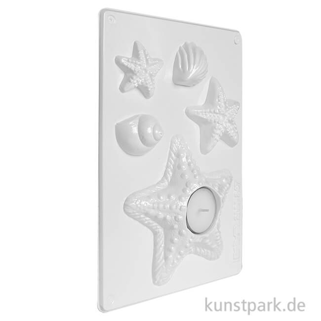 Artikelbild 1 des Artikels “Gießform - Kerzenhalter, Meeresbewohner “