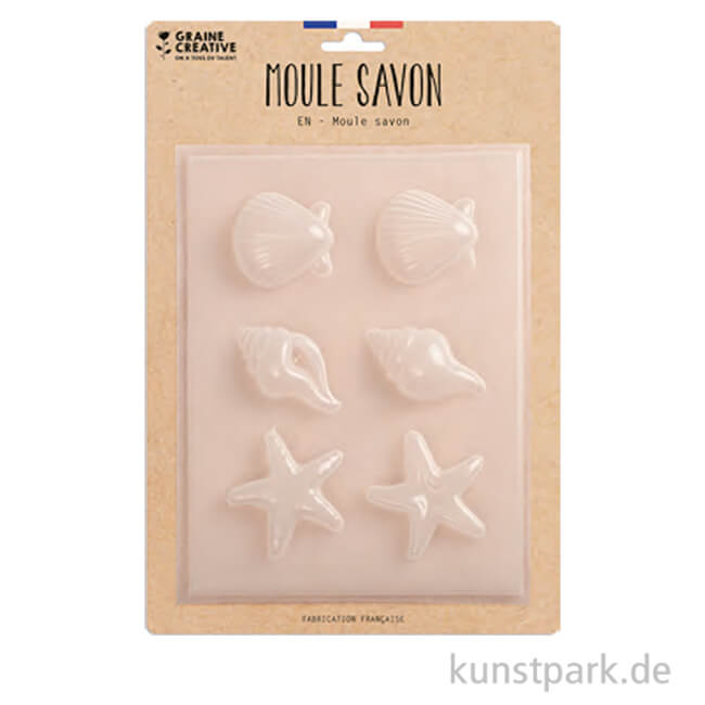 Artikelbild 1 des Artikels “Gießform - Maritim, 6 Motive, je 60 x 60 mm “
