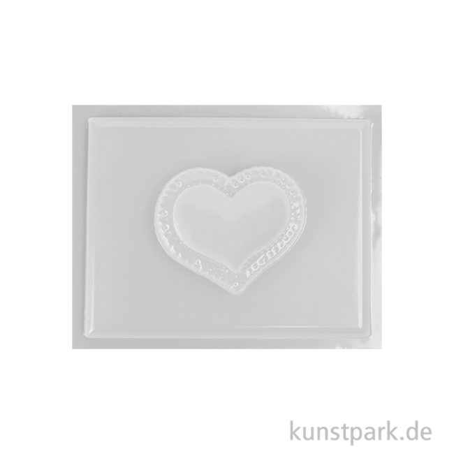 Artikelbild 1 des Artikels “Gießform - Mini Herz mit Spitze, 50 mm “