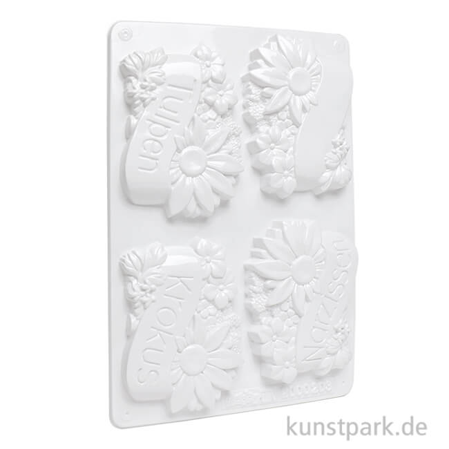 Artikelbild 1 des Artikels “Gießform - Pflanzenstecker, Blumen “