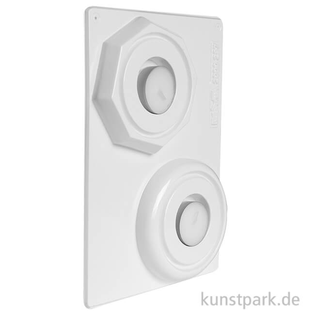 Artikelbild 1 des Artikels “Gießform - Teelichthalter, Windlichtfuß, 10 cm “