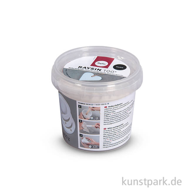 Artikelbild 1 des Artikels “Gips Gießpulver Raysin 100 - weiß 400 g“