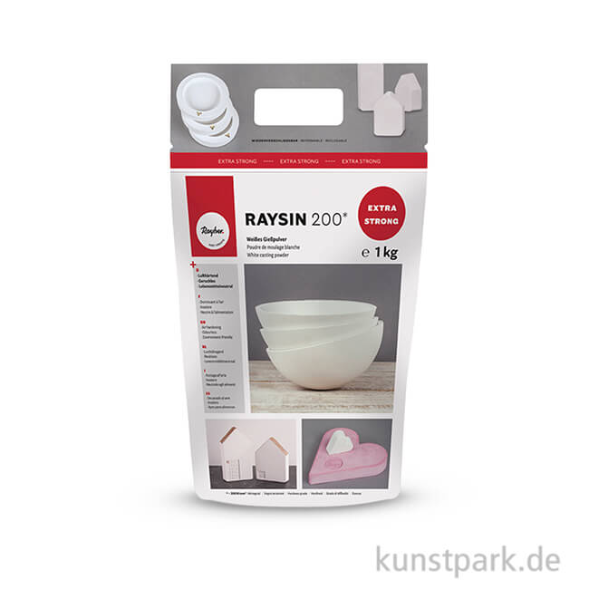 Artikelbild 1 des Artikels “Gips Gießpulver Raysin 200 - weiß 1 kg“