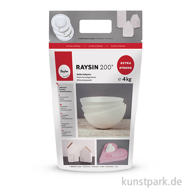 Artikelbild 1 des Artikels “Gips Gießpulver Raysin 200 - weiß 4 kg“