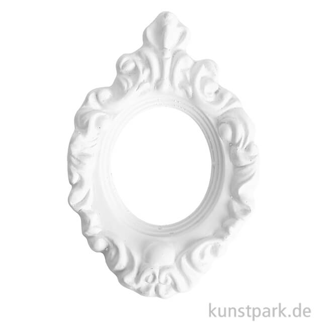 Artikelbild 1 des Artikels “Gipsrahmen - Barock Oval, 70 x 100 x 15 mm “