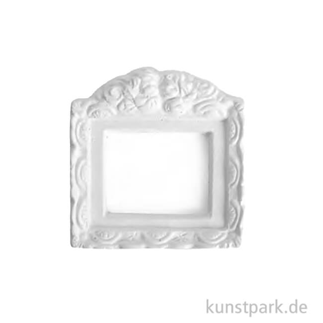 Artikelbild 1 des Artikels “Gipsrahmen - Rechteckig mit Engeln, 70 x 70 x 13 mm “