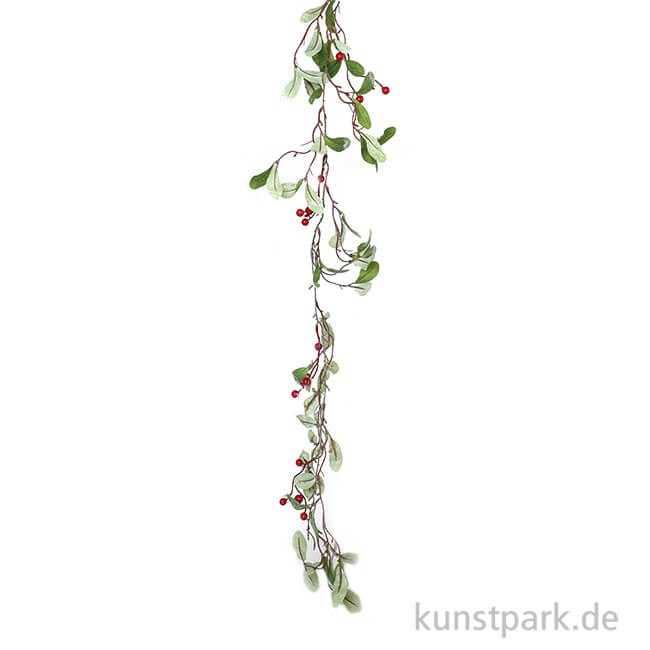 Artikelbild 1 des Artikels “Girlande mit Blättern und roten Beeren, 109 cm “