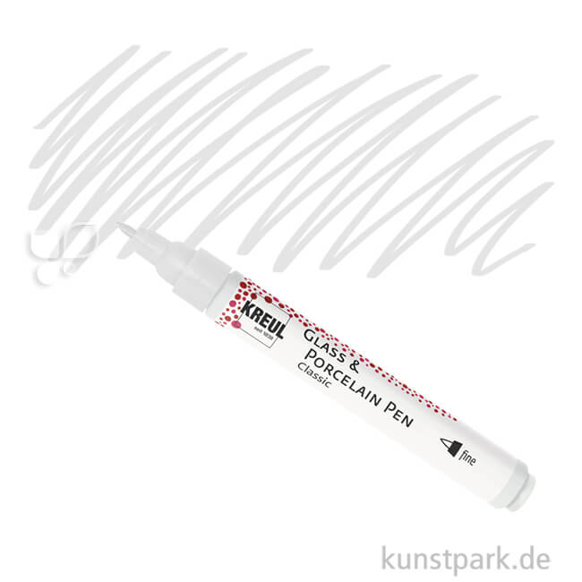 Artikelbild 1 des Artikels “KREUL Glass & Porcelain Pen - Fein  Weiß“
