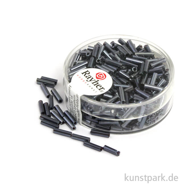 Artikelbild 1 des Artikels “Glasstifte mit Silbereinzug - 7x2 mm - 15 g Dose | Blutstein“
