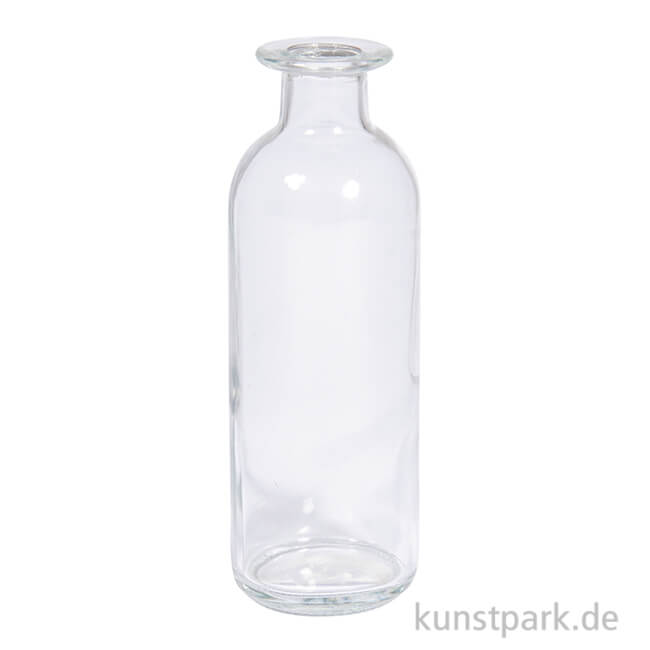 Artikelbild 1 des Artikels “Glasvase, 5,5 cm Durchmesser, Höhe 16 cm, Öffnung 1,8 cm, 225 ml “