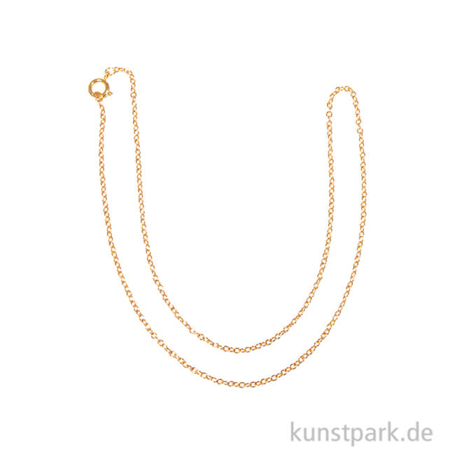Artikelbild 1 des Artikels “Gliederkette - Gold, verschiedene Längen 42 cm“