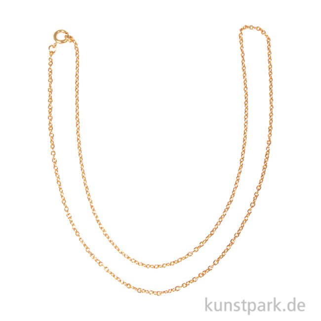 Artikelbild 1 des Artikels “Gliederkette - Gold, verschiedene Längen 50 cm“