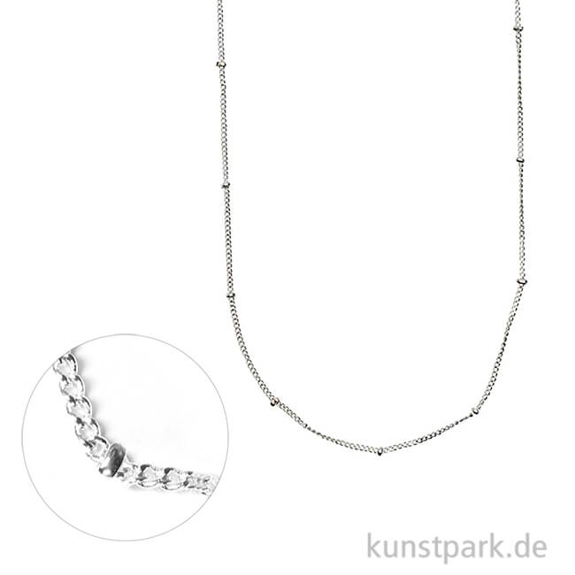 Artikelbild 1 des Artikels “Gliederkette mit Kügelchen - Silber “