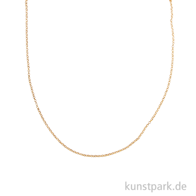 Artikelbild 1 des Artikels “Gliederkette Ringe, Gold, Ring ø 4 mm, Länge 80 cm “