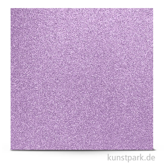 Artikelbild 1 des Artikels “Glitter - Scrapbookingpapier, 200 g 30,5 x 30,5 cm | Lavendel“